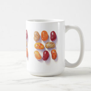 HERFST JELLY BEANS Hoge Witte Mok