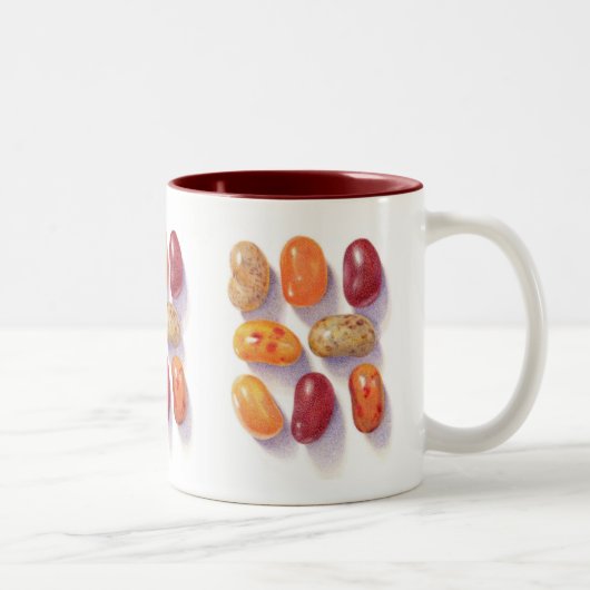 HERFST JELLY BEANS Maroon Two-Tone Mok (Rechts)