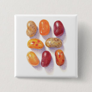 HERFST JELLY BEANS Square Button