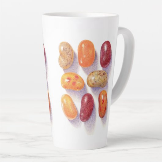 HERFST JELLY BEANS Tall Latte Mok (Rechterhoek)