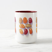 HERFST JELLY BEANS Tall Maroon Two-Tone Mok (Center)