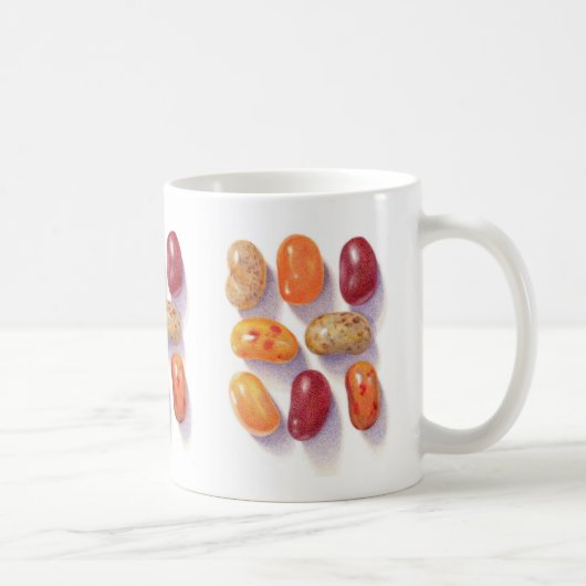 HERFST JELLY BEANS Witte Mok (Rechts)