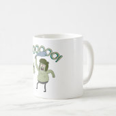 Herfst jongens Wooo geest T-Shirt Koffiemok (Voorkant rechts)