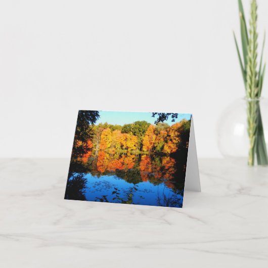 herfst kaart (Voorkant)