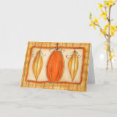 herfst kaart (Gele Bloem)