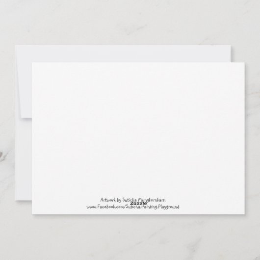 Herfst Kaart (Achterkant)