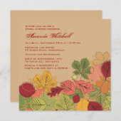 Herfst Kaart (Voorkant / Achterkant)