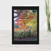 herfst kaart (Voorkant)