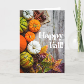 Herfst Kaart, Herfst Seizoen Kaart, Herfst, seizoe Feestdagen Kaart