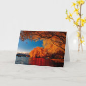 Herfst-kaart Kaart (Gele Bloem)
