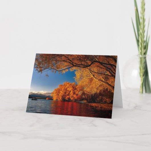 Herfst-kaart Kaart (Voorkant)
