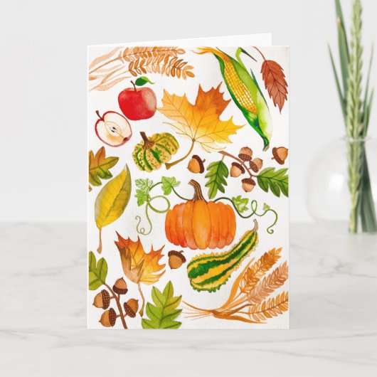 Herfst Kaart voor liefdadigheid (Voorkant)