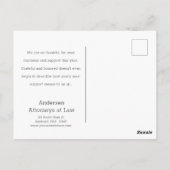 Herfst Kaarten voor klanten - zakelijke klanten (Achterkant)