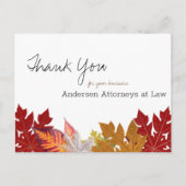 Herfst Kaarten voor klanten - zakelijke klanten (Voorkant)