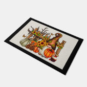 Herfst Kabouter Deurmat (Schuin)