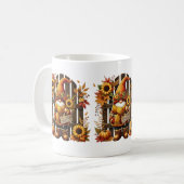 Herfst Kabouter Koffiemok (Voorkant links)
