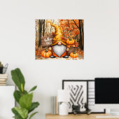 Herfst Kabouter Poster (Thuiskantoor)