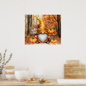 Herfst Kabouter Poster (Keuken)