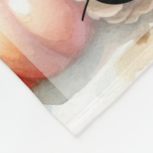  Herfst kabouters met herfstbladeren Fleece Deken (Hoek)