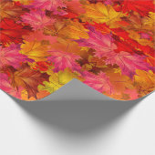 Herfst Kaleidoscoop: Levendige herfstbladeren Patr Cadeaupapier (Hoek)