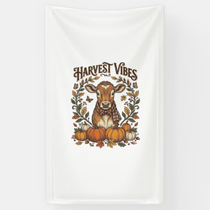 Herfst Kalf Shirt Vintage Gravure Oogst Pompoen Spandoek