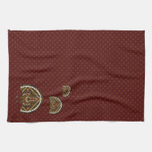 Herfst kalkoen handdoek (Horizontaal)