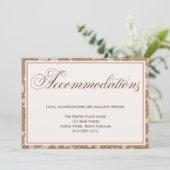 Herfst Kant Trouw Accommodatiekaart Kaart (Staand voorkant)
