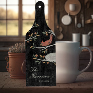 Herfst kardinaal op maat gemaakt snijplank