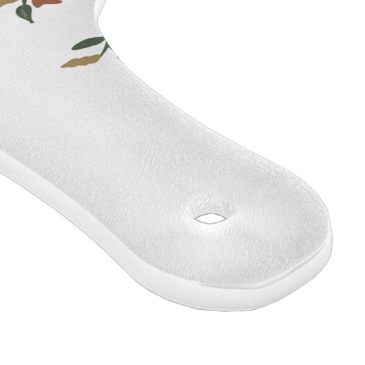 Herfst Kardinaal Rood en Groen Opgericht Snijplank (Hoek)