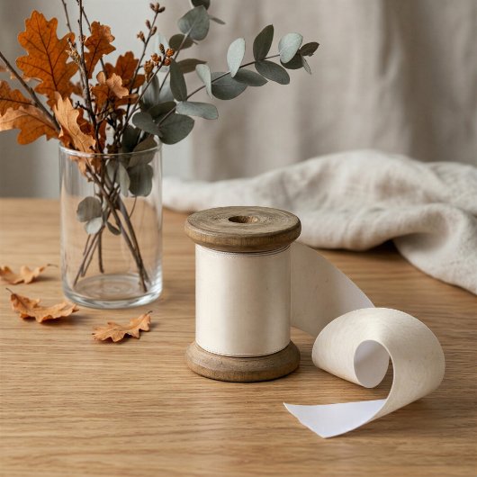 Herfst Karton Patroon Cadeauband Satijnen Lint