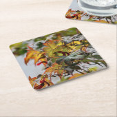 Herfst Kartonnen Onderzetters (Schuin)