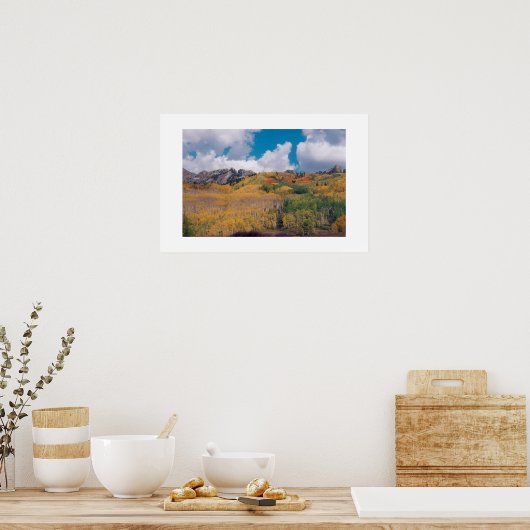 Herfst Kebler Pass 2001 Poster (Keuken)