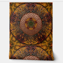 Herfst Keltische knoop Behang