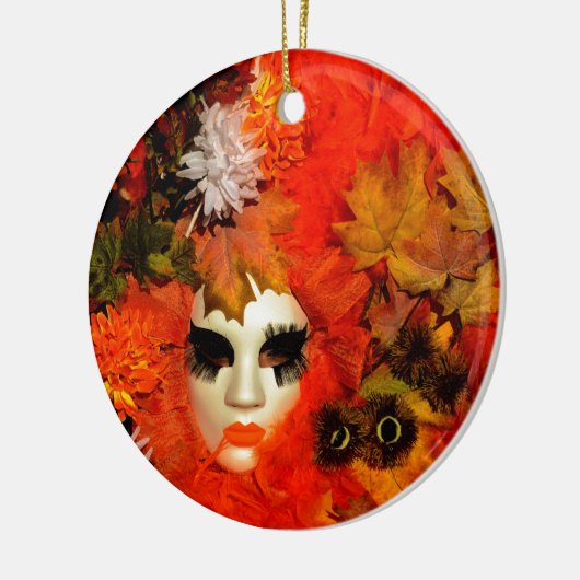 herfst keramisch ornament (Links)