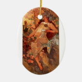herfst keramisch ornament (Voorkant)