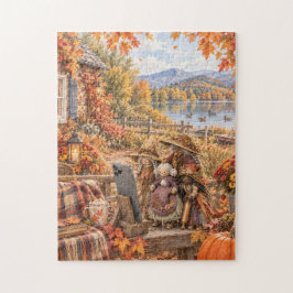 Herfst Keuken Heks Selfie Legpuzzel