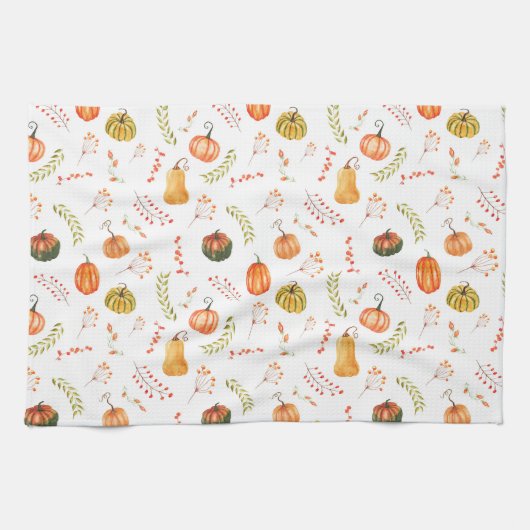 Herfst keukenhanddoek (Horizontaal)