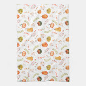 Herfst keukenhanddoek (Verticaal)