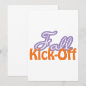 Herfst Kick Off Kaart (Voorkant / Achterkant)