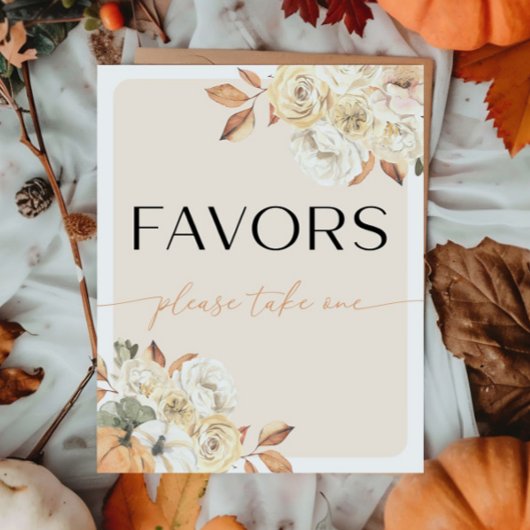 Herfst Kinderen Verjaardag Favorieten Teken Poster