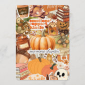 Herfst Kindle Insert Herfst Gezellig Boekachtig Ca Feestdagenkaart (Voorkant)