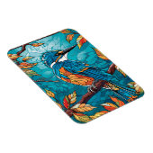 Herfst Kingfisher Flexibele fotomagneet Magneet (Rechterzijde)