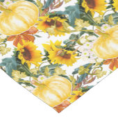 Herfst Kitchen en Dining Pumpkin en Sunflower Korte Tafelloper (Hoek)