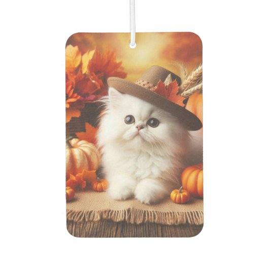 Herfst kitten met Pet Luchtverfrisser (Voorkant)