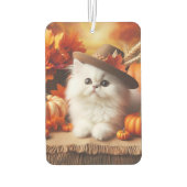 Herfst kitten met Pet Luchtverfrisser (Achterkant)