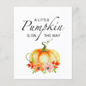 Herfst kleine pompoen baby race game (Achterkant)