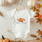 Herfst kleine pompoen baby romper