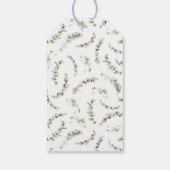 Herfst kleine pompoen Baby shower gunst dank u Cadeaulabel (Achterkant)