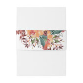 Herfst Kleine Pompoen RSVP-reactiekaart Uitnodigingen Wikkel (Achterkant Voorbeeld)