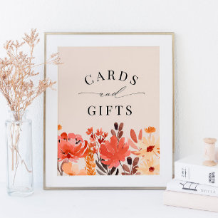 Herfst Kleine Wilde Kaarten & Gifts Sign. Poster